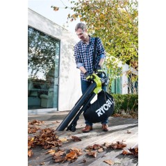 Ryobi One+ OBV18 Electric Leaf Blower & Garden Vacuum - Powerful, Lightweight, No Battery Included - SKU 4892210157904